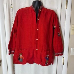 Vintage Mayan Modern with Embroidery